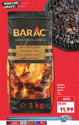 Kaufland BARAC Carbuni grătar Ofertă