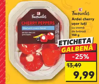 Kaufland Ardei cherry ușor iuți Ofertă