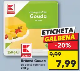 Kaufland Brânză Gouda Ofertă