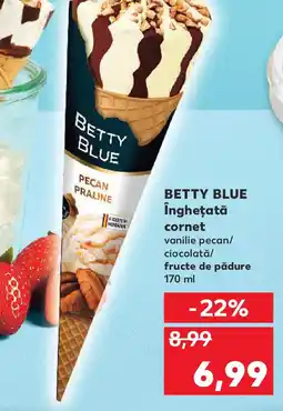 Kaufland BETTY BLUE Îngheţată cornet Ofertă