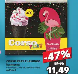 Kaufland CORSO PLAY FLAMINGO Îngheţată Ofertă