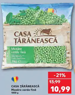 Kaufland CASA ŢĂRĂNEASCĂ Mazăre verde fină Ofertă