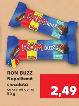 Kaufland ROM BUZZ Napolitană ciocolată Ofertă