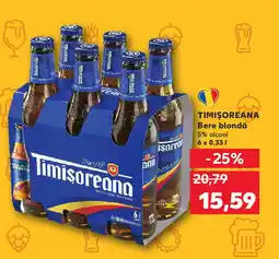 Kaufland TIMIŞOREANA Bere blondă Ofertă