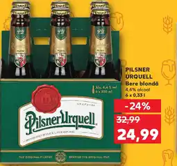 Kaufland PILSNER URQUELL Bere blondă Ofertă