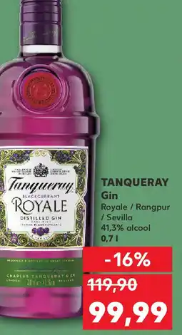 Kaufland TANQUERAY Gin 0.7L Ofertă