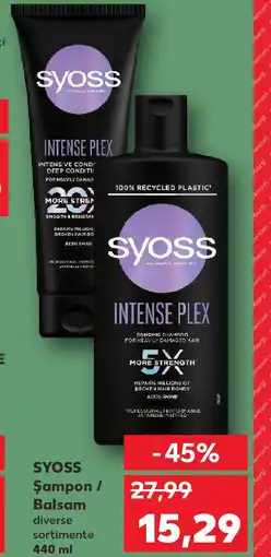 Kaufland SYOSS Şampon / Balsam Ofertă