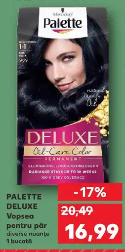 Kaufland PALETTE DELUXE Vopsea pentru păr Ofertă