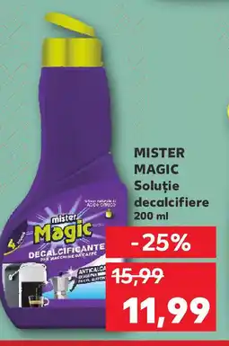 Kaufland MISTER MAGIC Soluţie decalcifiere Ofertă