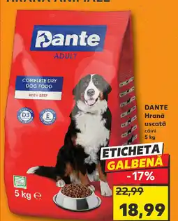 Kaufland DANTE Hrană uscată câini Ofertă