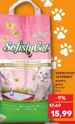 Kaufland SOFISTYCAT AŞTERNUT pentru pisici Ofertă