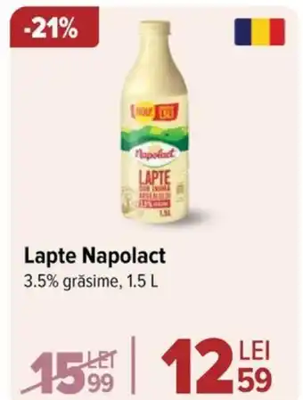 Carrefour Market Lapte Napolact Ofertă