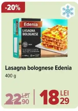 Carrefour Market Lasagna bolognese Edenia Ofertă