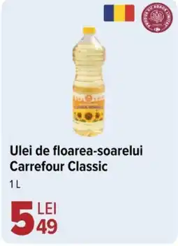 Ulei de floarea-soarelui Carrefour Classic