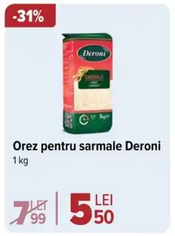 Carrefour Market Orez pentru sarmale Deroni Ofertă