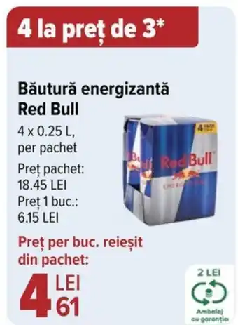 Carrefour Market Băutură energizantă Red Bull Ofertă
