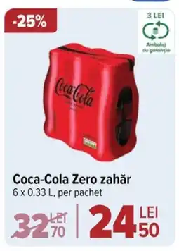 Carrefour Market Coca-Cola Zero zahăr Ofertă
