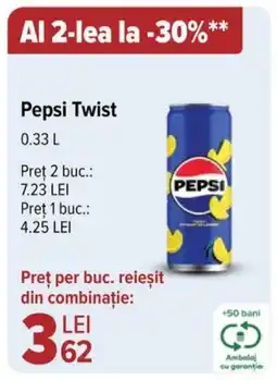 Carrefour Market Pepsi Twist Ofertă