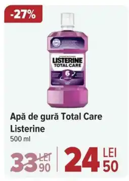 Carrefour Market Apă de gură Total Care Listerine Ofertă