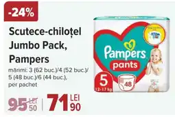 Scutece-chiloţel Jumbo Pack, Pampers