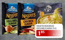 Unicarm VEGETA NOODLES LEGUME/GAINA 75 G Ofertă