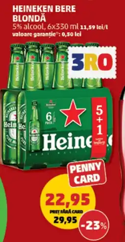 Penny HEINEKEN BERE BLONDA Ofertă