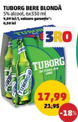 Penny TUBORG BERE BLONDĂ Ofertă