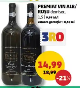Penny PREMIAT VIN ALB/ ROȘU Ofertă