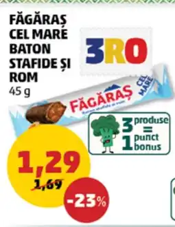 Penny FĂGĂRAS CEL MARE BATON STAFIDE ȘI ROM Ofertă