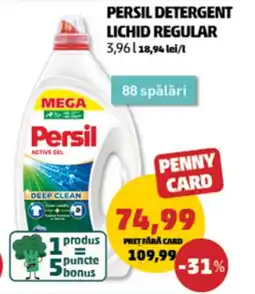Penny PERSIL DETERGENT LICHID REGULAR Ofertă
