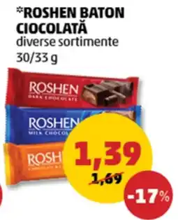 Penny ROSHEN BATON CIOCOLATĂ Ofertă