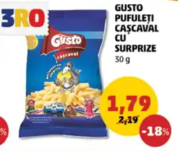 Penny GUSTO PUFULEȚI CASCAVAL CU SURPRIZE Ofertă