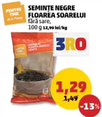 Penny SEMINTE NEGRE FLOAREA SOARELUI Ofertă