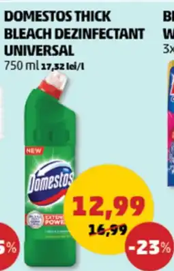 Penny DOMESTOS THICK BLEACH DEZINFECTANT UNIVERSAL Ofertă