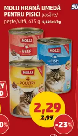 Penny MOLLI HRANĂ UMEDĂ PENTRU PISICI Ofertă