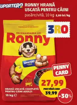 Penny RONNY HRANĂ USCATĂ PENTRU CÂINI Ofertă