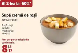 Carrefour Supă cremă de roșii Ofertă