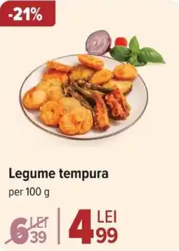 Carrefour Legume tempura Ofertă