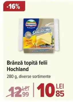 Carrefour Brânză topită felii Hochland Ofertă