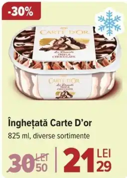 Carrefour Îngheţată Carte D'or Ofertă