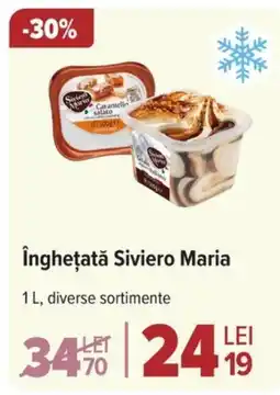 Carrefour îngheţată Siviero Maria Ofertă