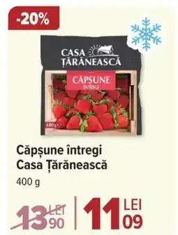Carrefour Căpşune întregi Casa Țărănească Ofertă