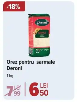 Carrefour Orez pentru sarmale Deroni Ofertă