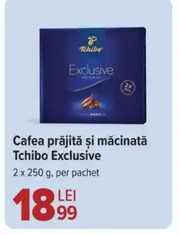 Carrefour Cafea prăjită şi măcinată Tchibo Exclusive Ofertă