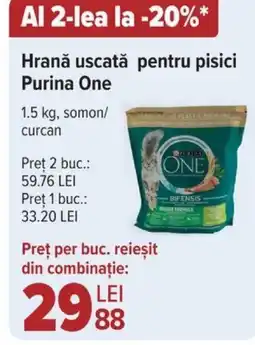 Carrefour Hrană uscată pentru pisici Purina One Ofertă