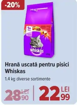Hrană uscată pentru pisici Whiskas