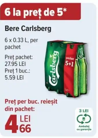 Carrefour Bere Carlsberg Ofertă