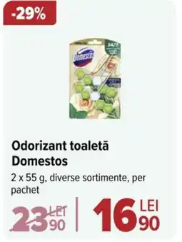 Carrefour Odorizant toaletă Domestos Ofertă