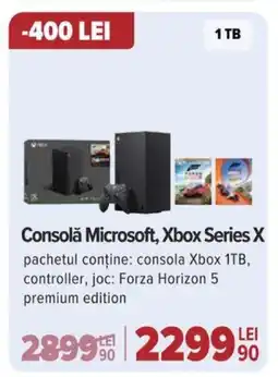 Carrefour Consolǎ Microsoft, Xbox Series X Ofertă