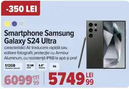 Carrefour Smartphone Samsung Galaxy S24 Ultra Ofertă